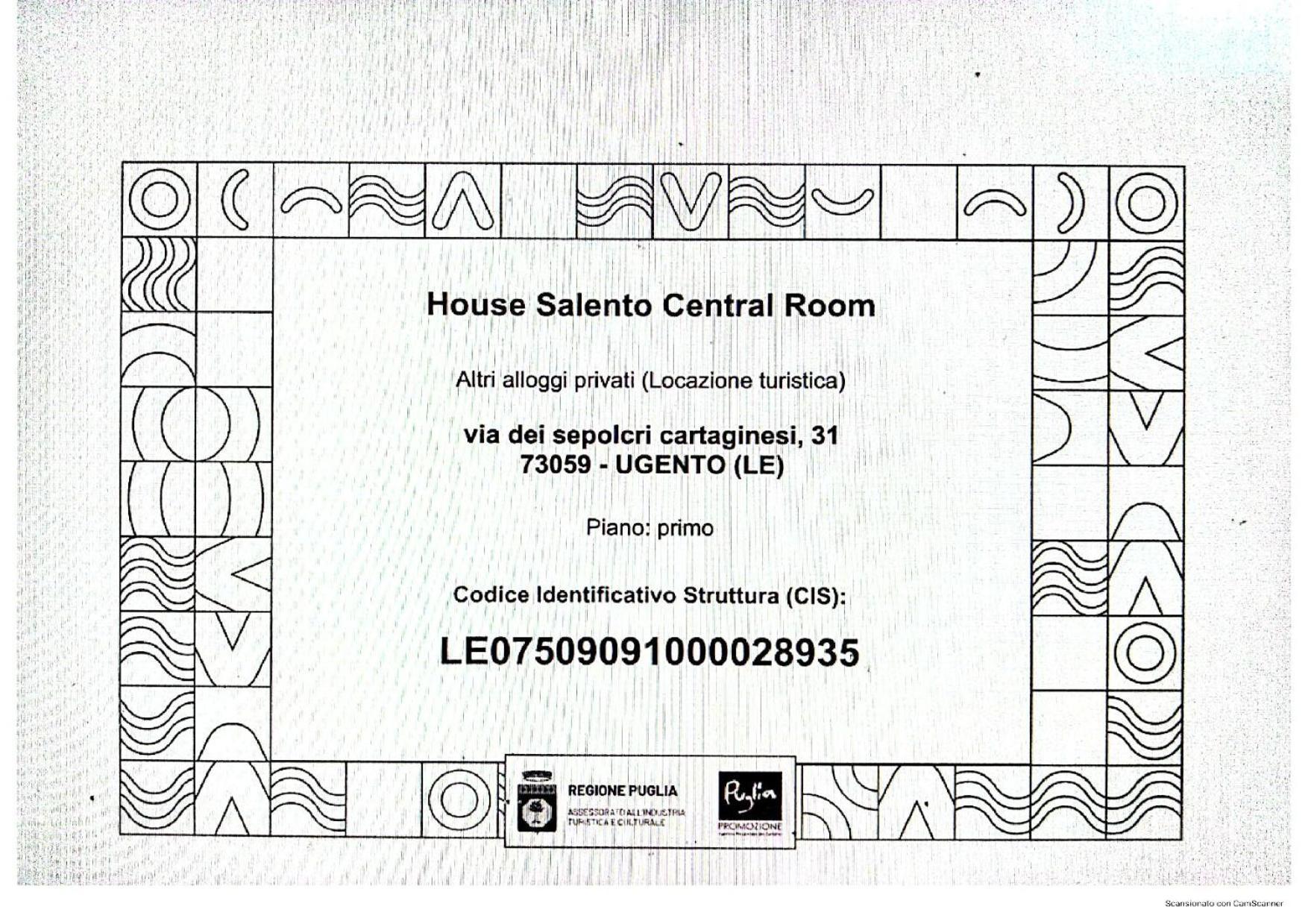 House Salento Central Rooms Torre San Giovanni Extérieur photo